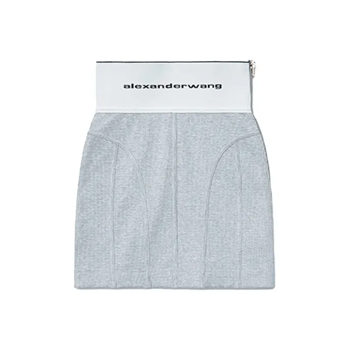Alexander Wang Casual Short Skirts Women's Gray-0