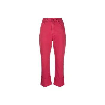 MaxMara Button Detailed Cropped Trousers