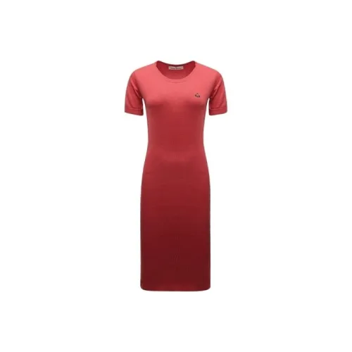 Vivienne Westwood Short Sleeved Dress Women's Red