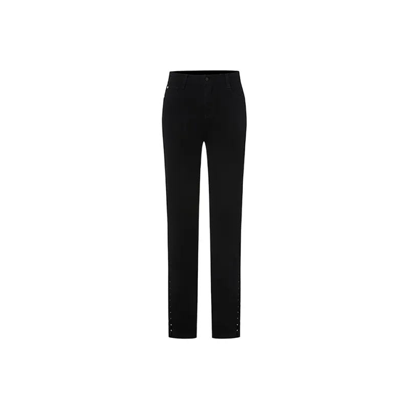 MO&CO Jeans Women's Denim Black-0