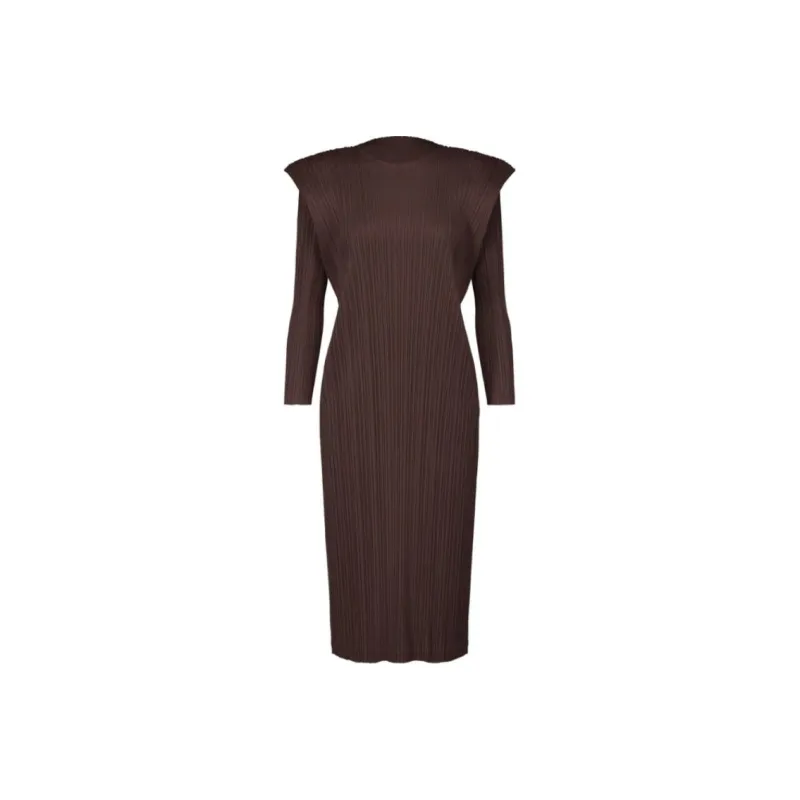 PLEATS PLEASE ISSEY MIYAKE September Midi Dress-0