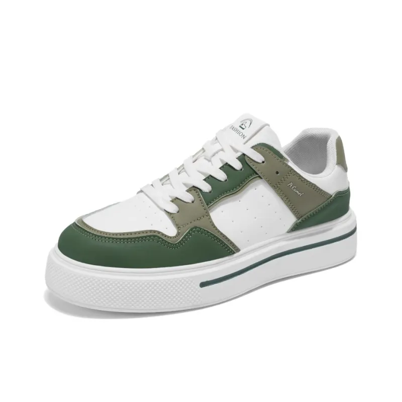 PROTECTCAMEL Slip Resistant Lightweight Height Increasing Low Top Skateboard Shoes Men's-1