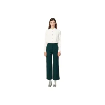 Sandro Knitted Sweatpants Women's Green