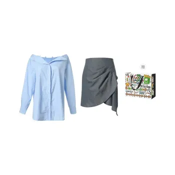 BVODE Shirt Matching Set Women's