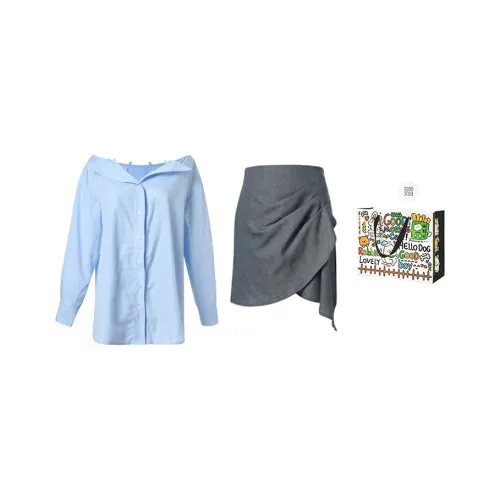 BVODE Shirt Matching Set Women's