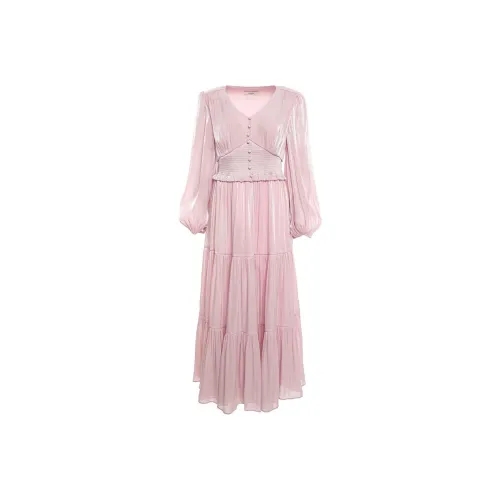 BESIONIA SS24 Long Sleeved Dress Women's Pink