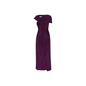 DVF Diane Von Furstenberg Embellished Front Slit Dress