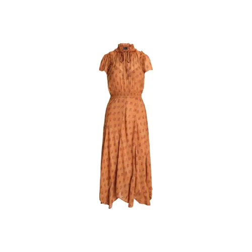 Polo Ralph Lauren SS24 Short-Sleeved Dresses Women's Brown