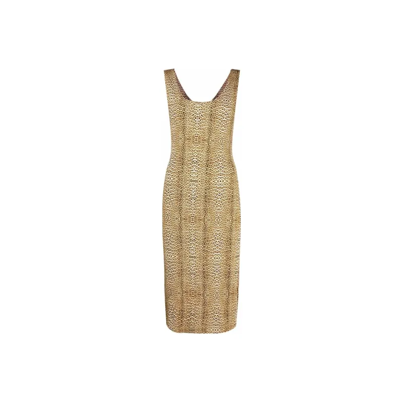 Just Cavalli Sleeveless Dresses Women's Umber-0