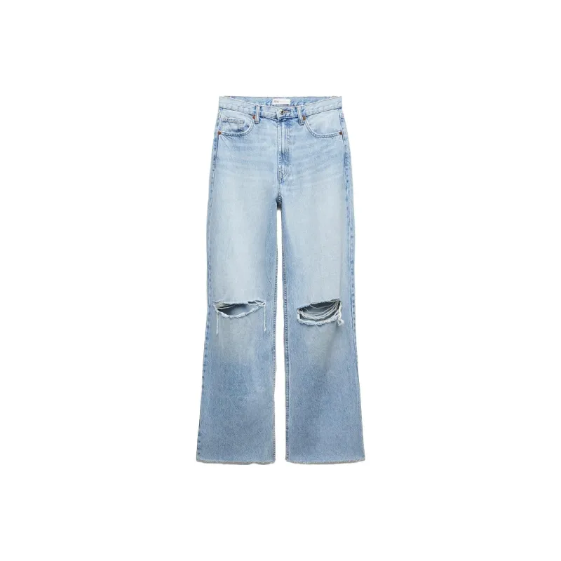 ZARA Jeans Women's Light Blue-0