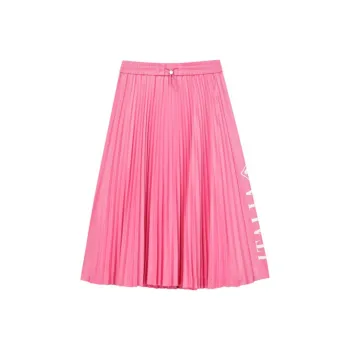 FILA Knit Long Skirt Women's Pink
