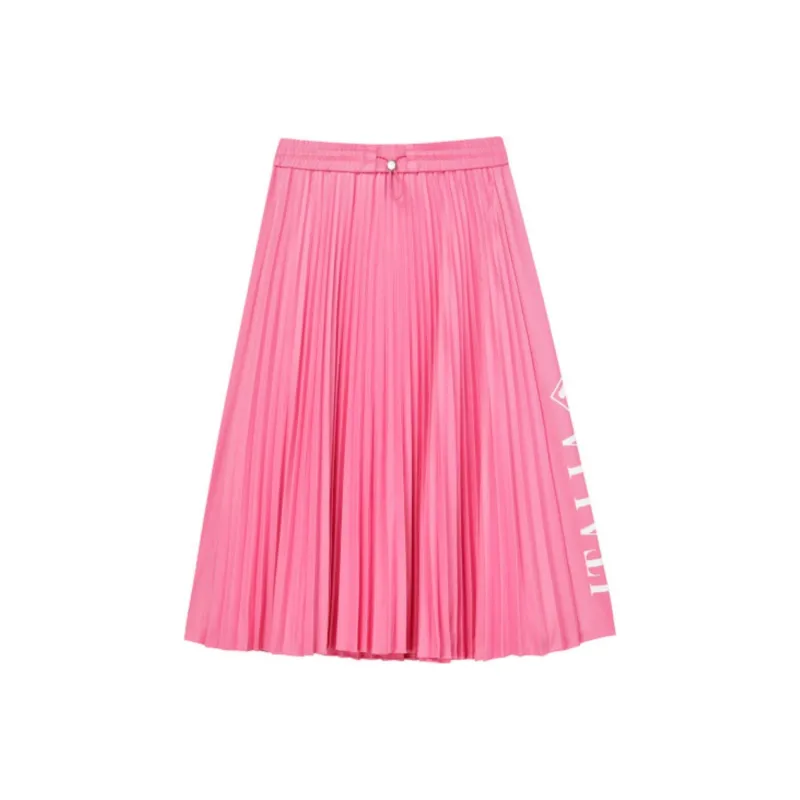 FILA Knit Long Skirt Women's Pink-0