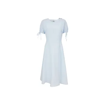 ONLY Short Sleeved Dress Women's A43 Light Blue