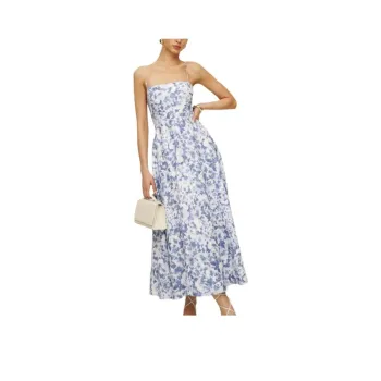 Reformation Monette Floral Print Dress