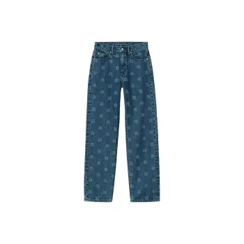 Alexander Wang Logo Detailed Jeans