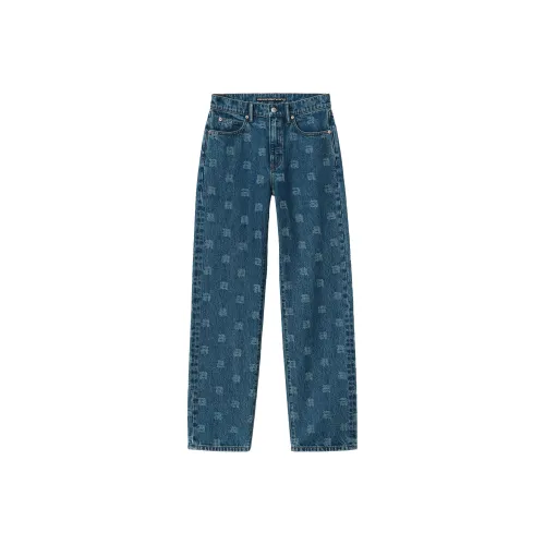 Alexander Wang Logo Detailed Jeans