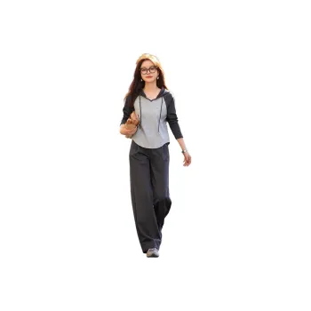 Mo Han Yi Mei Casual Suit Women's Gray