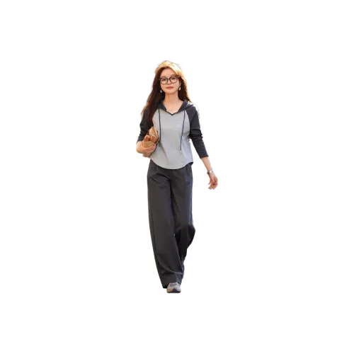 Mo Han Yi Mei Casual Suit Women's Gray