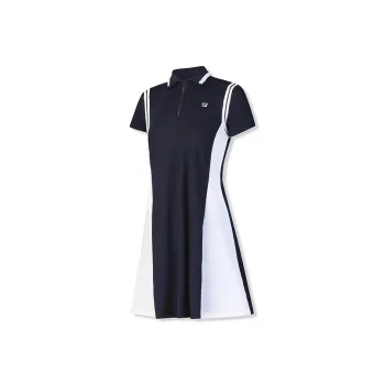 FILA Short Sleeved Dresses Women's RD Royal Blue