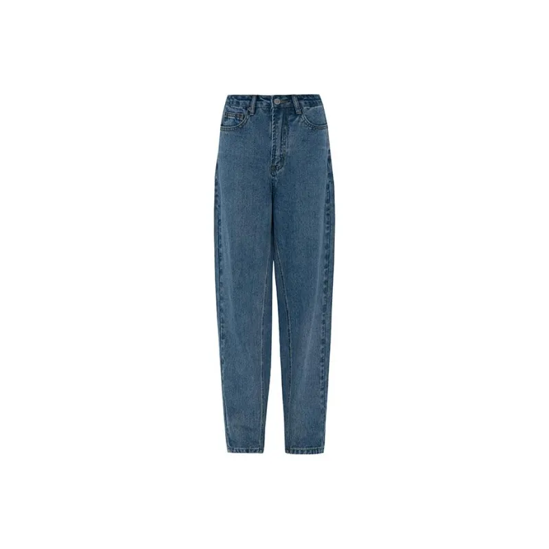 MEIYANG Jeans Women's Light Blue-0