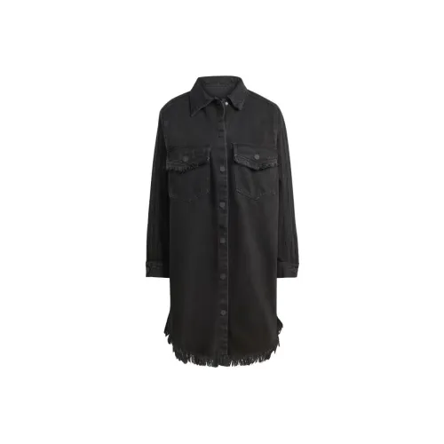 Adidas Originals Long Sleeved Dresses Women's Black