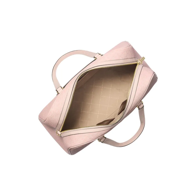 MICHAEL KORS Jet Set Travel Coated Canvas Travel Bag Women's Pink-1