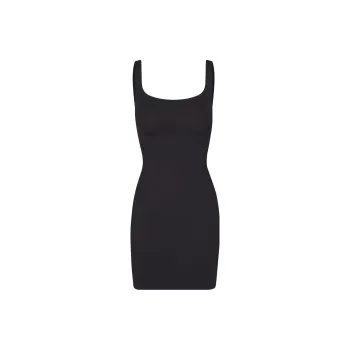SKIMS SKIMS BODY TANK MINI DRESS Slip Dresses Women's ONYX/Onyx