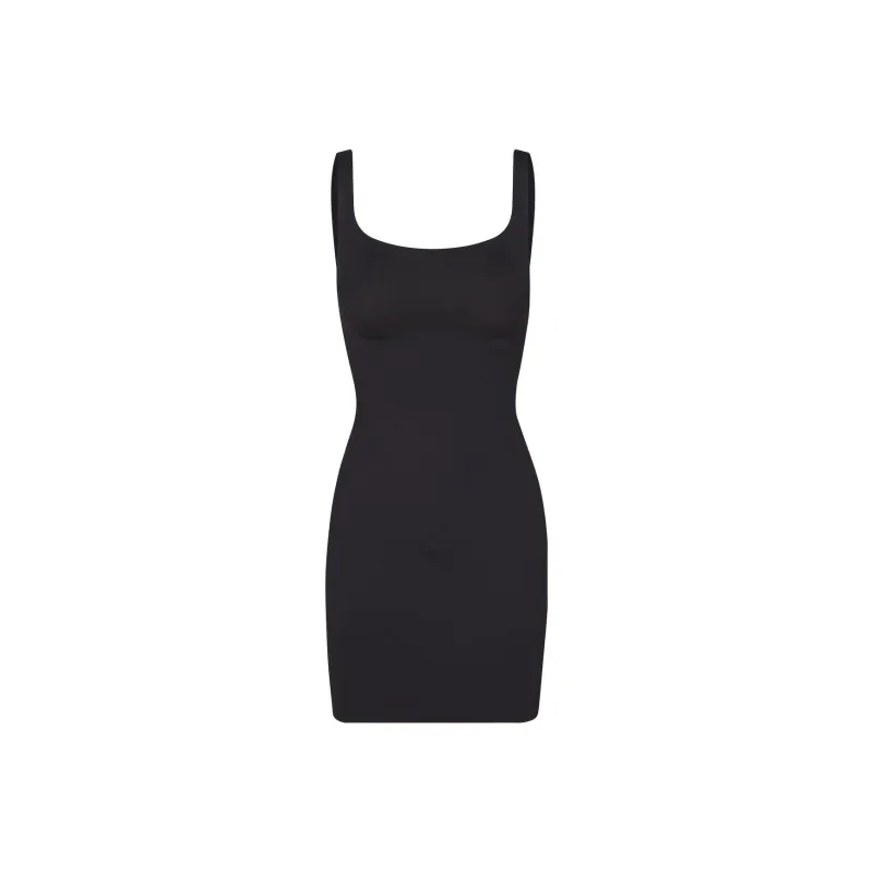SKIMS SKIMS BODY TANK MINI DRESS Slip Dresses Women's ONYX/Onyx-0
