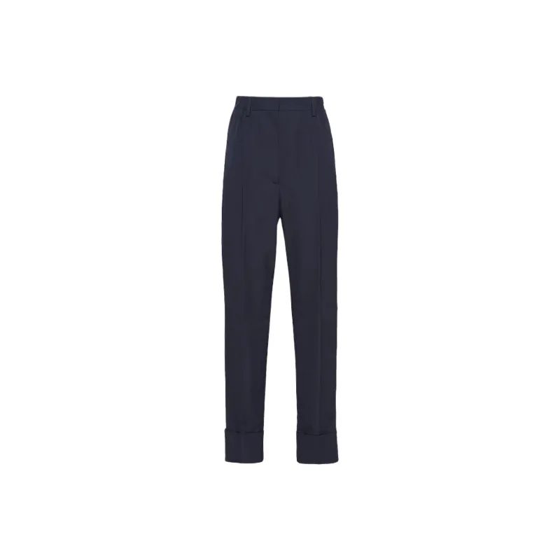 PRADA SS24 Suit Trouser Women's Blue-0