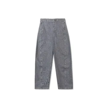 Lemaire Twisted Belted Pants 'Denim Stone Grey'