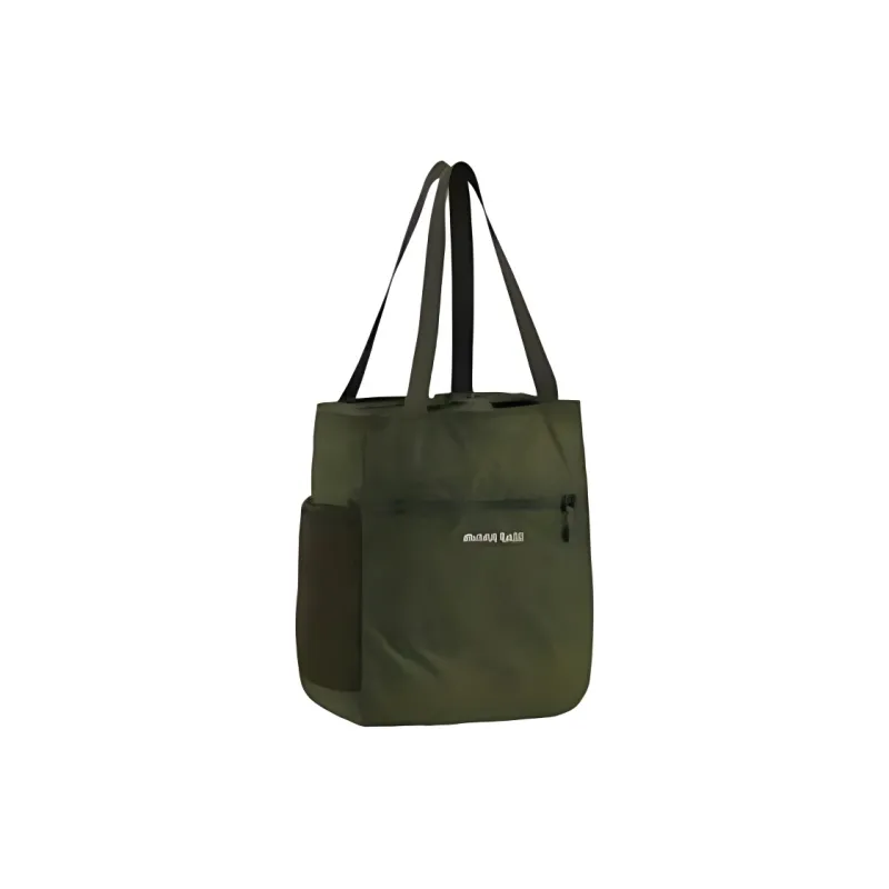 MONTBELL 21 L Shopping Bag Tote One Shoulder Handbag Nylon Khaki Green Unisex-1
