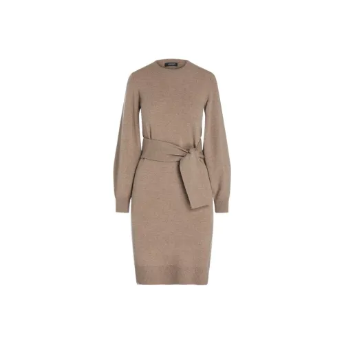Polo Ralph Lauren Long-Sleeved Dresses Women's Brown