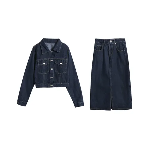 WOWI Two Piece Skirt Sets Women's