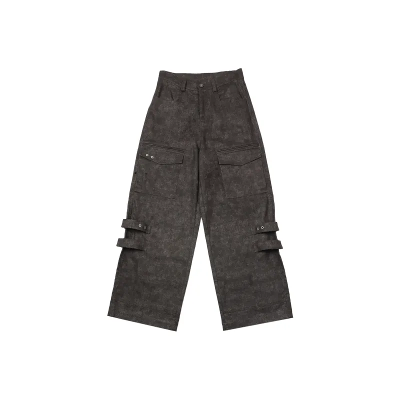 JIKOO Cargo Pants Women's Coffee-0