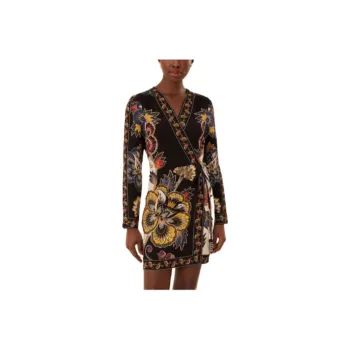 Farm Rio Wrap Mini Dress