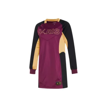 Jordan Paris Saint Germain Long Sleeved Dress Women's Fuchsia