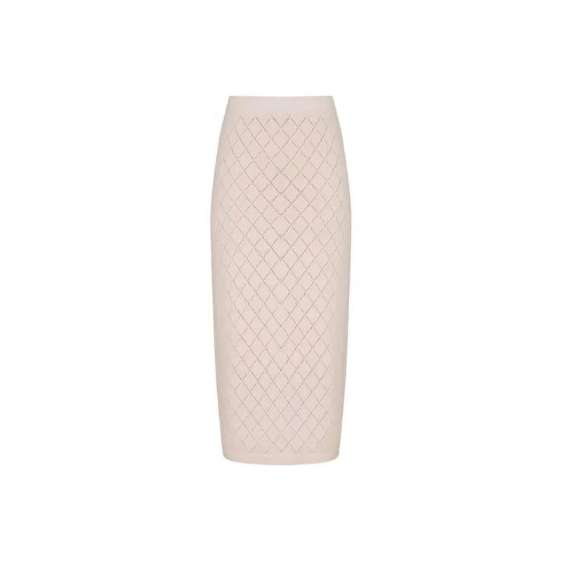 Zimmermann Illustration Pointelle Skirt-0