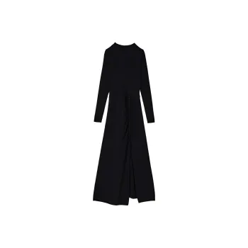 Sandro Long Sleeved Dresses Women's Black