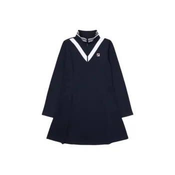 FILA Long Sleeved Dress Women's Black