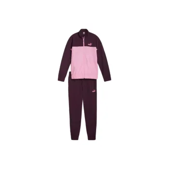 PUMA WOVEN Tracksuit Casual Suit Women's Midnight Plum