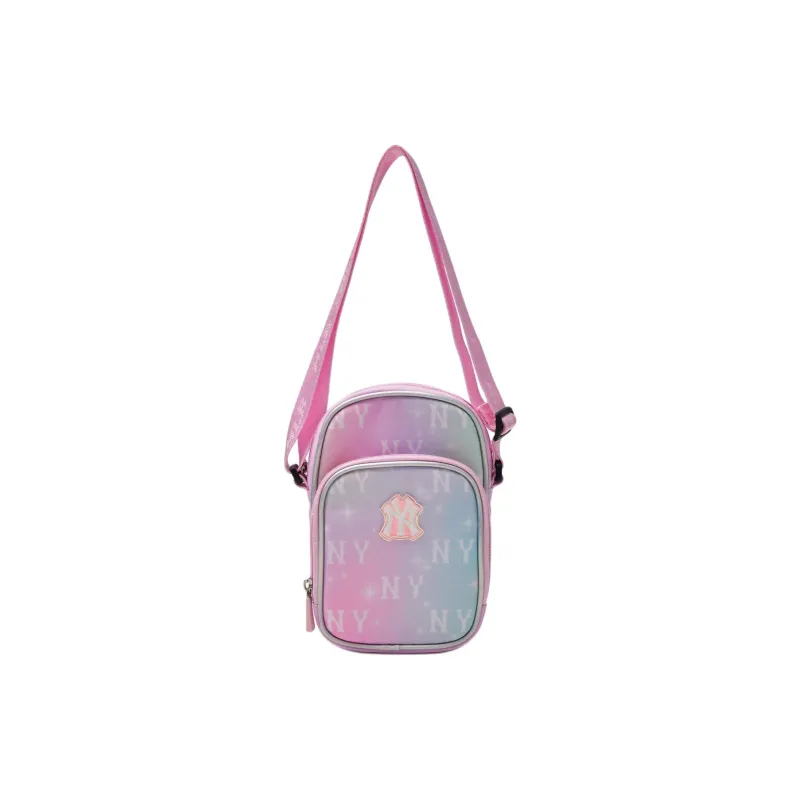 MLB New York Yankees Polyester Shoulder Bag Kids' Pink-1