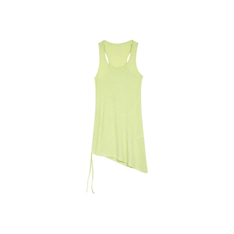 BLUEerror Sleeveless Dress Women's Cream Green-0