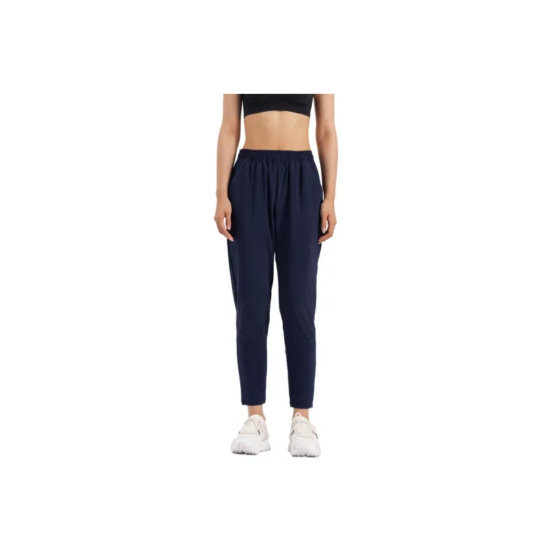 DECATHLON Knitted Sweatpants Women's Gray Blue-0