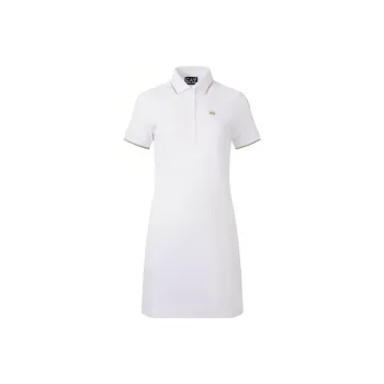 EMPORIO ARMANI SS24 Short Sleeved Dress Women's White