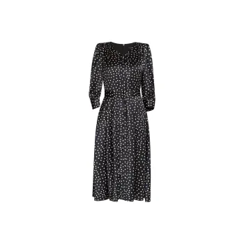 ROEYSHOUSE Long-Sleeved Dresses Women's Polka Dot