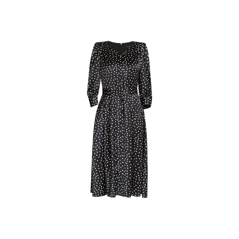 ROEYSHOUSE Long-Sleeved Dresses Women's Polka Dot-0