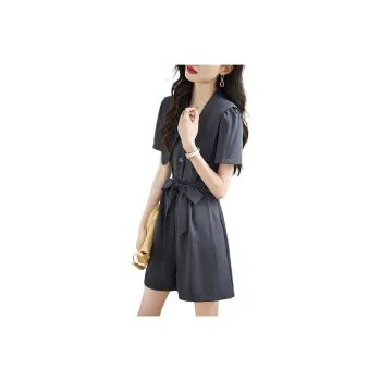 Mo Han Yi Mei Jumpsuit Women's Gray