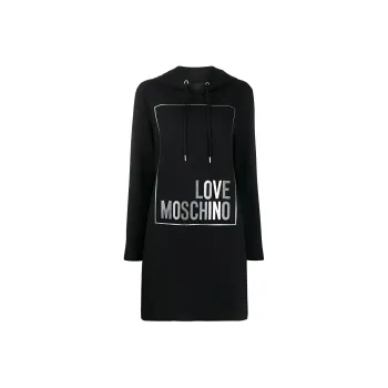 MOSCHINO Long Sleeved Dresses Women's Black