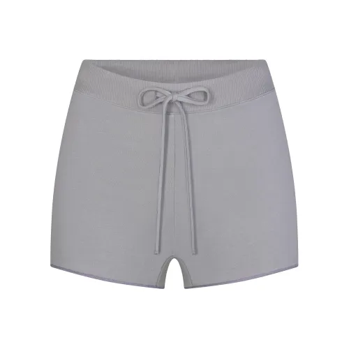 SKIMS COTTON JERSEY SHORT Casual Shorts Women's PACIFIC/Pacific Color