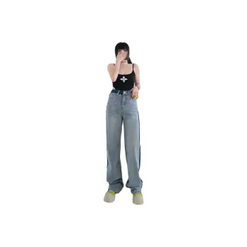 Seven Up And Nine Down Jeans Women's Light Blue